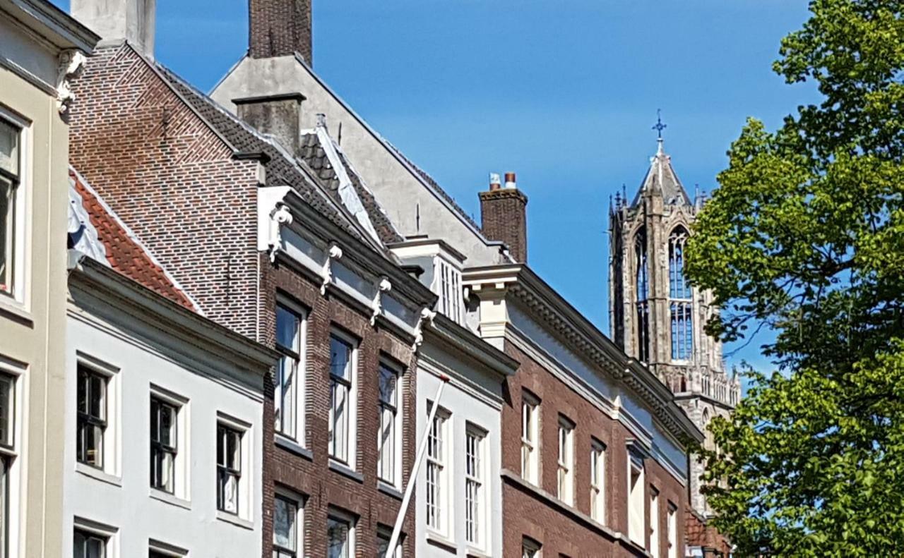 Large Historical Apartment & Canal Terrace Utrecht Exteriör bild